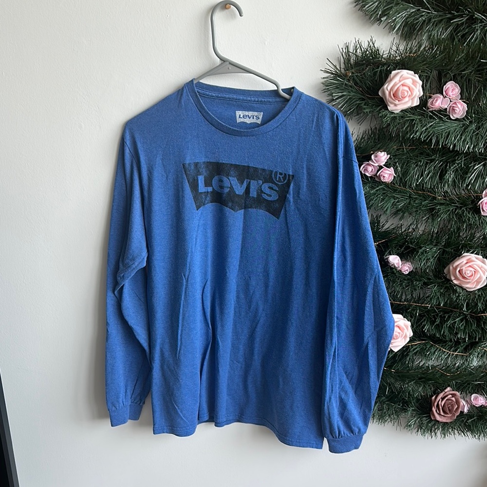 Levi's Blue Long Sleeve Shirt